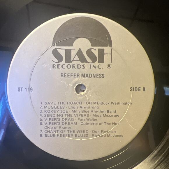 Reefer Madness 1979 Vinyl LP VG+ Ultrasonic Cleaned! Stash Records ST 119! COOL! - Picture 4 of 7